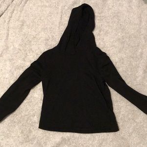 basic black hoodie from H&M